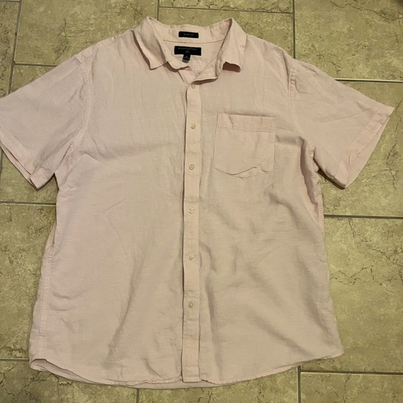 Banana Republic Slim Fit Button Down Linen Shirt—Size XL - Picture 1 of 5